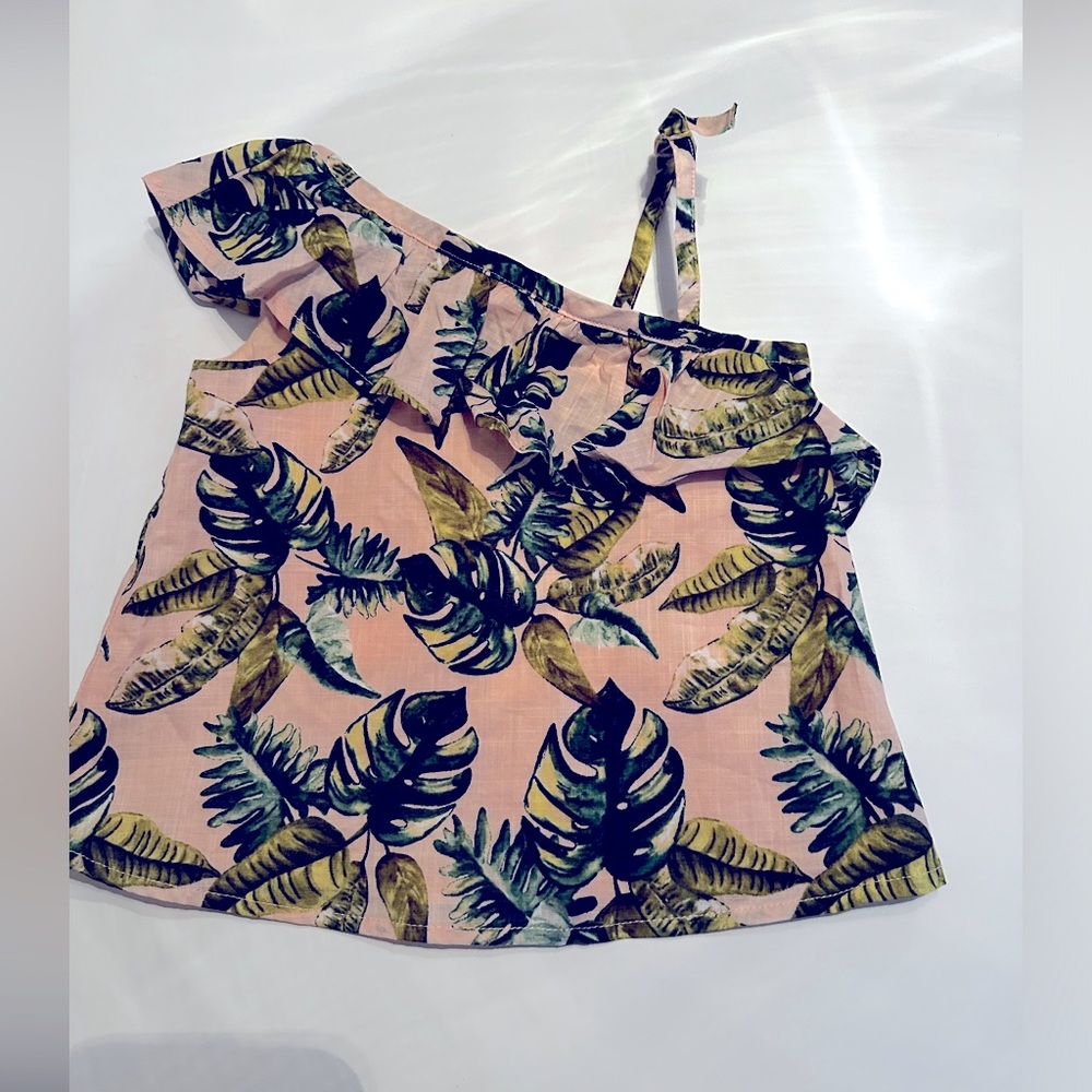 Janie and Jack  Baby Girl size 18-24 mos floral top blouse